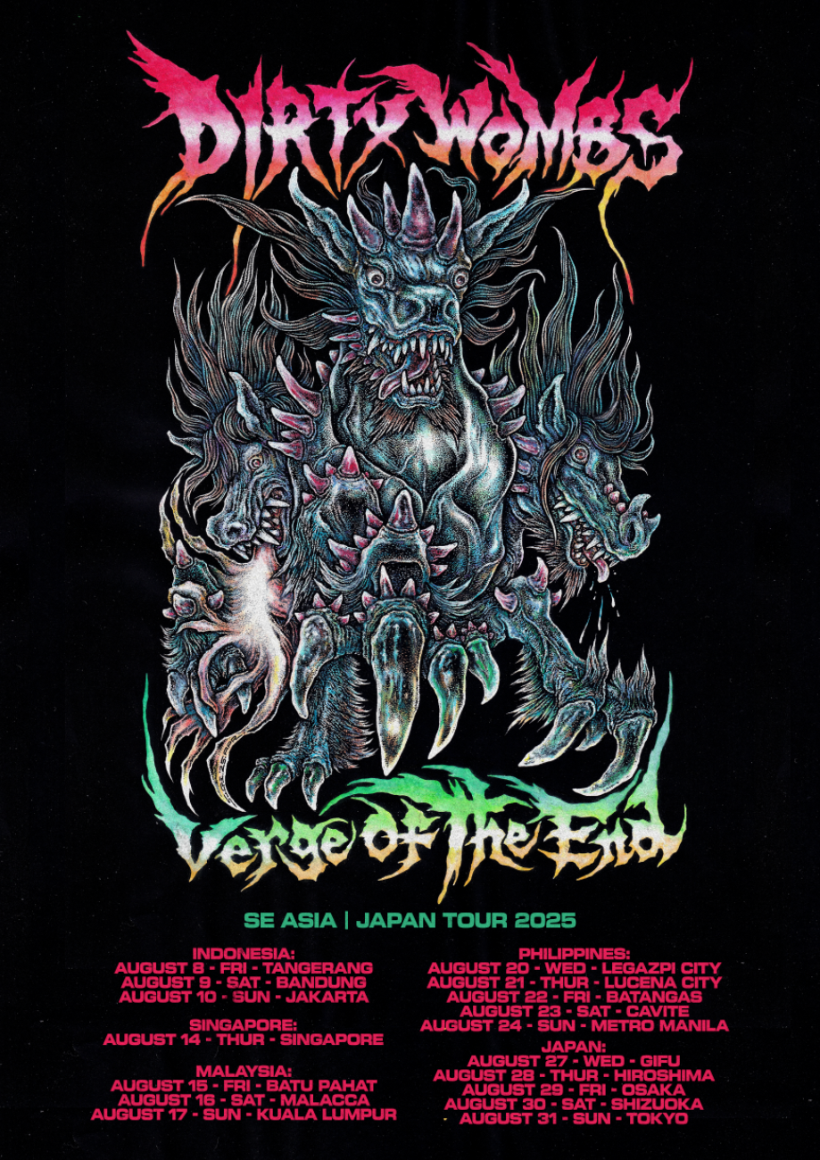 dirty-wombs-se-asia-japan-2025-tour-poster