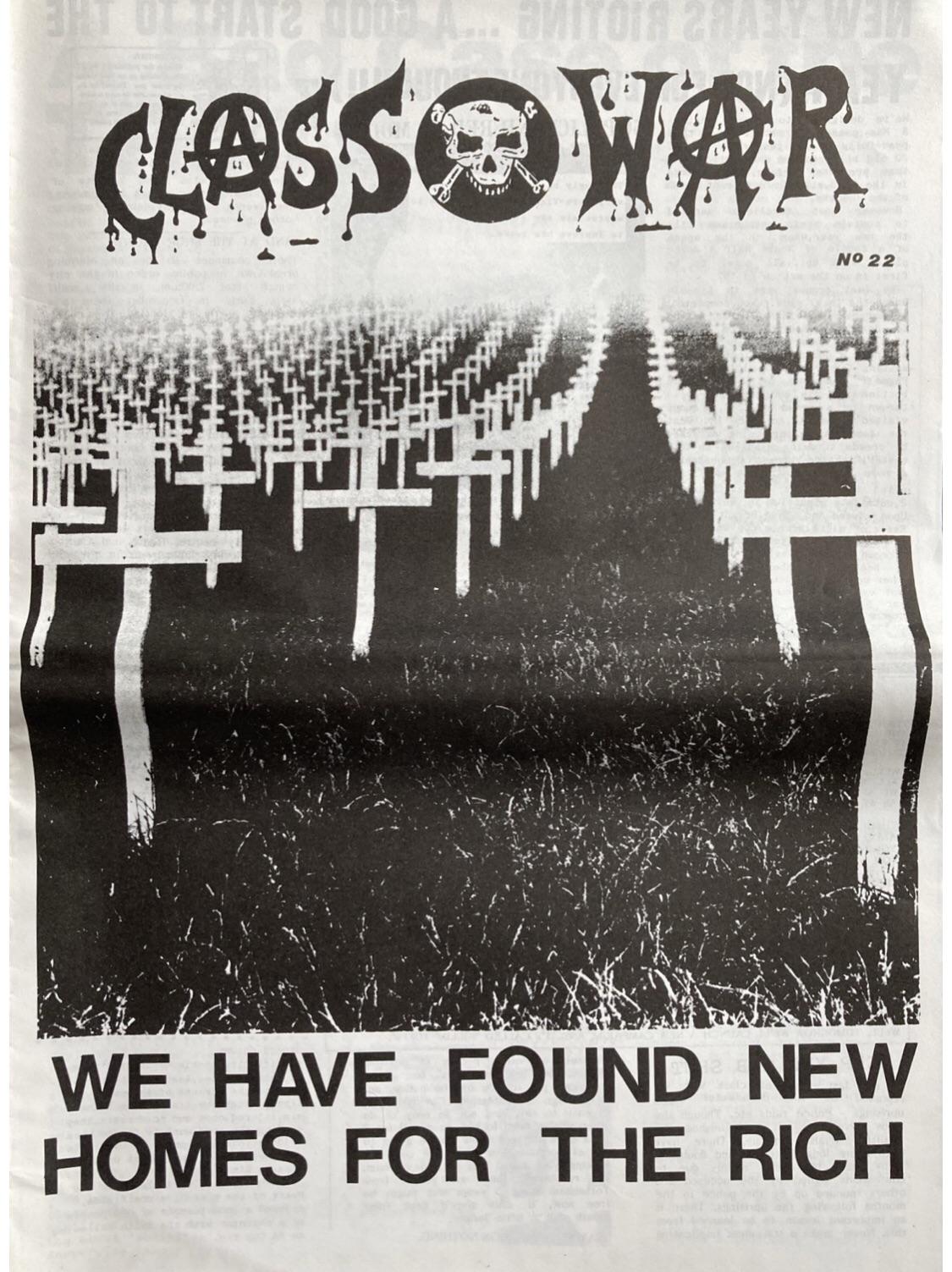 Class War poster from 1983