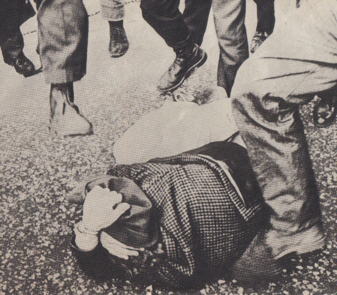 nazi-gets-a-booting-from-antifascists-in-mid-1970s